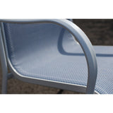 Lizy 5 Pc Oceanside Blue Dining Set