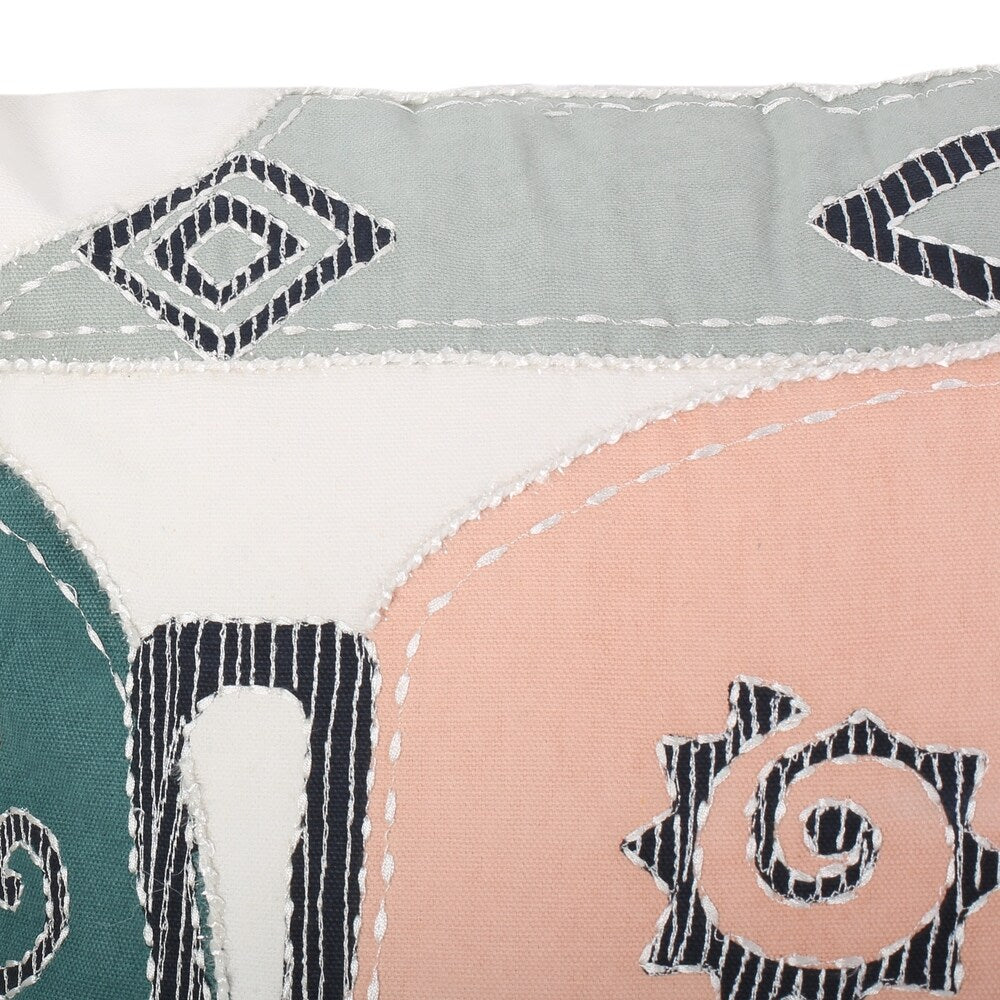 Loaldo Modern Handcrafted Fabric Pillow Cover by Christopher Knight Home