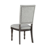 Steve Silver Lockwood Dining Set with Upholstered Side Chairs