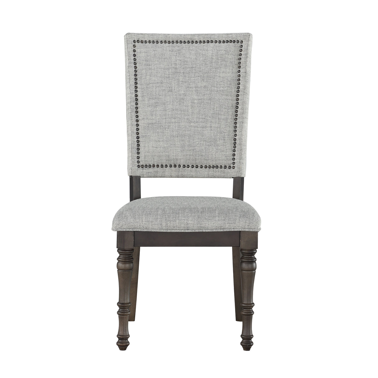 Steve Silver Lockwood Dining Set with Upholstered Side Chairs
