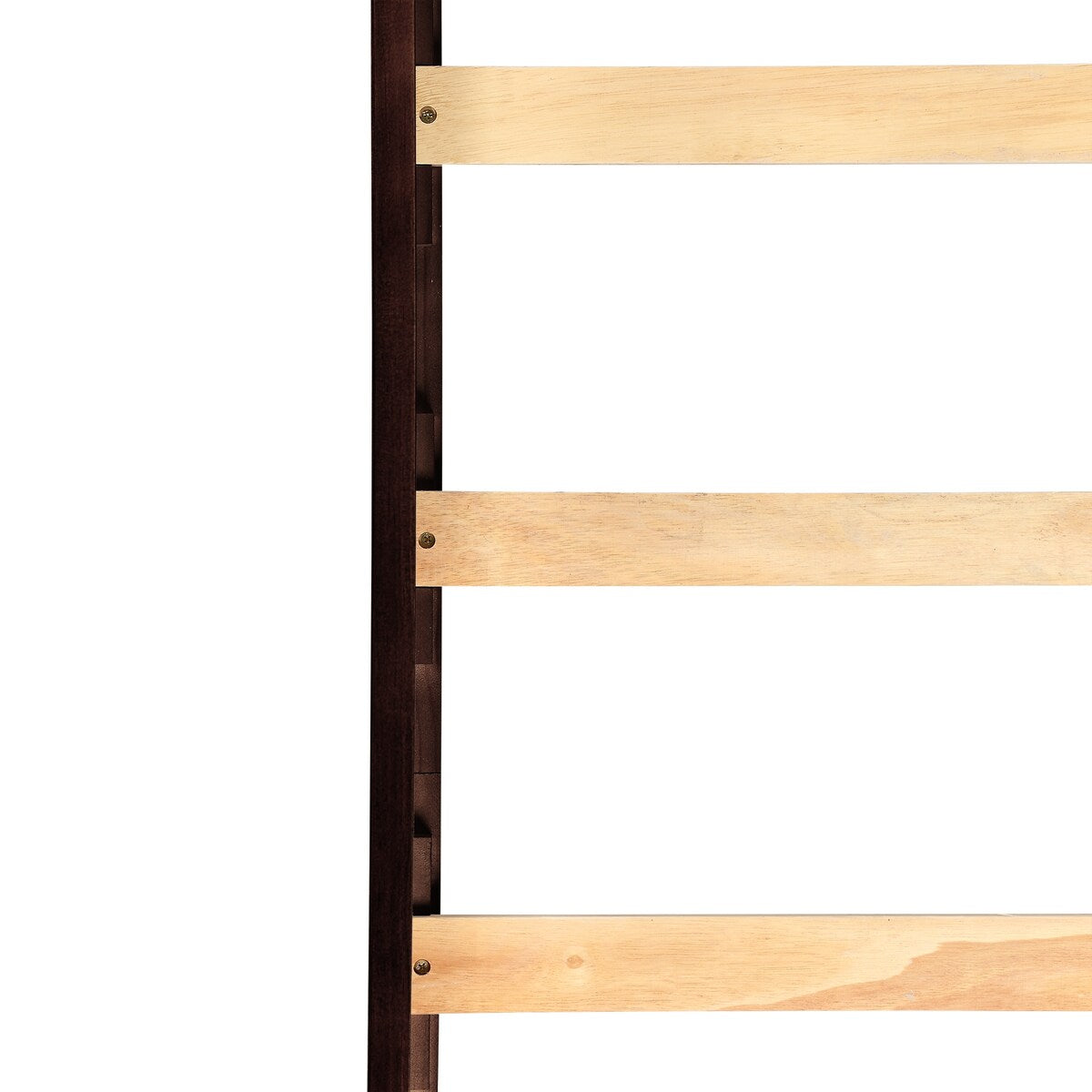 Loft Bed with Slide, Multifunctional Design, Twin(Espresso)