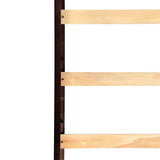 Loft Bed with Slide, Multifunctional Design, Twin(Espresso)