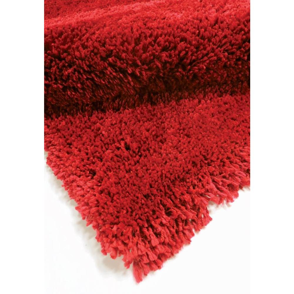 Loft Collection Red Indoor Olefin Area Rug (5'3 x 7'6)