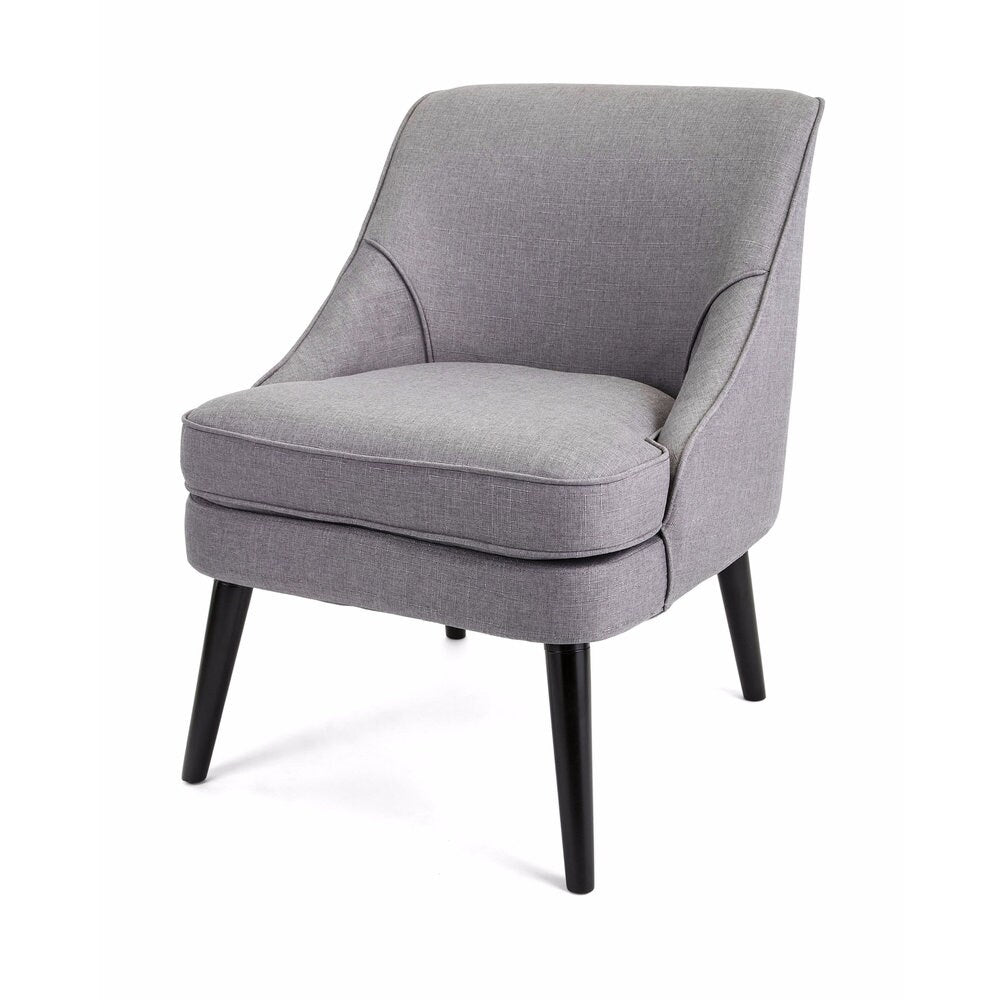 Loft Mid-Century Grey Accent Chair