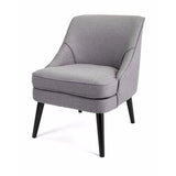 Loft Mid-Century Grey Accent Chair