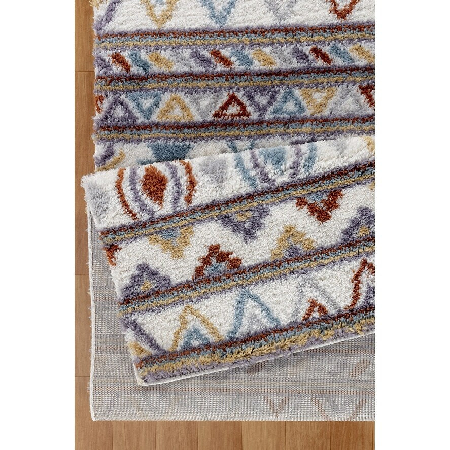 Loft Shag GC_CZY1008 Multi Shaggy Area Rug