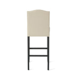 Logan 30-inch Fabric Backed Barstool by Christopher Knight Home (Set of 2) - 18.63" D x 22.00" W x 45.00" H