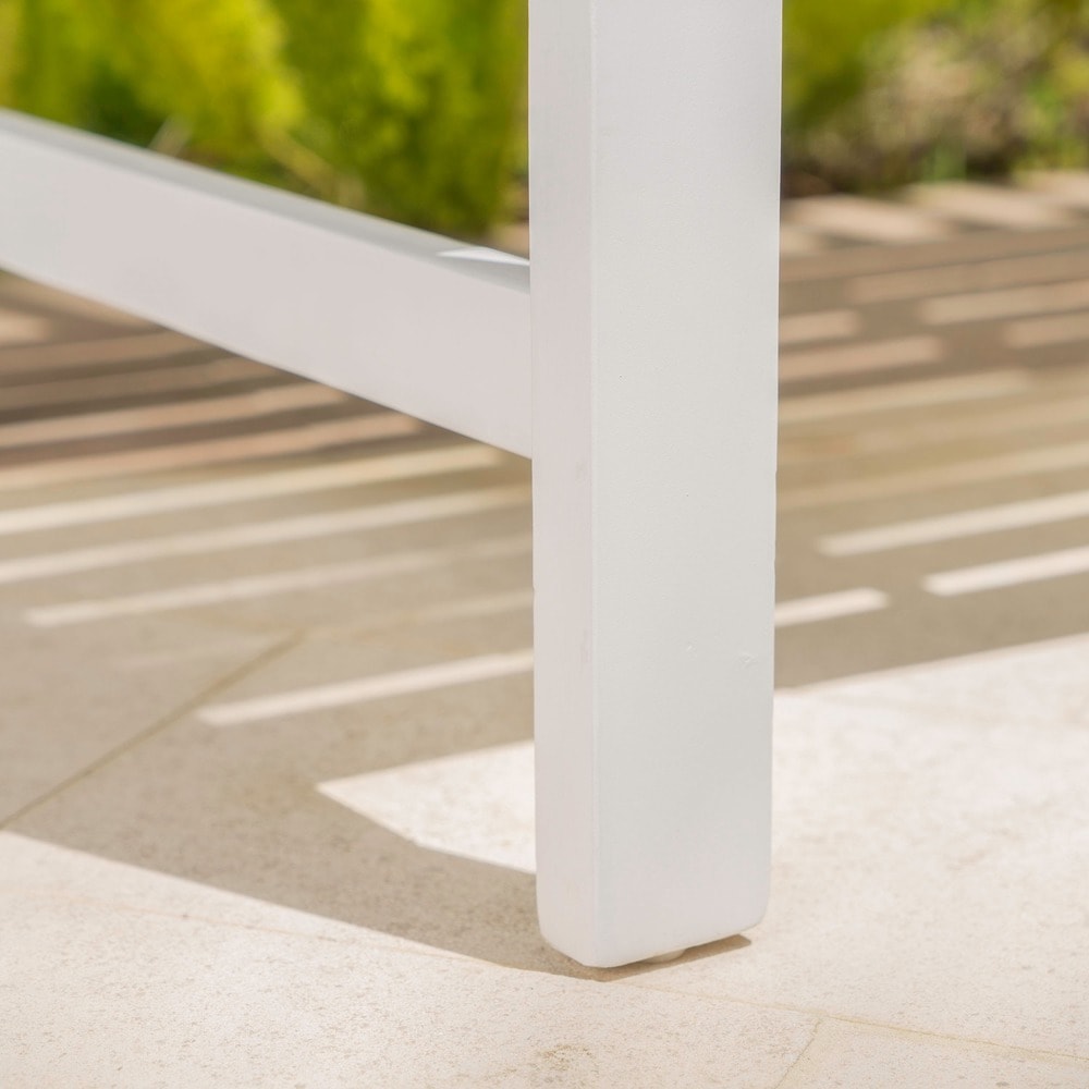 Loja Outdoor Acacia Wood Bench by Christopher Knight Home