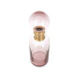Loletta Pink Medium Glass Bottle with Stopper