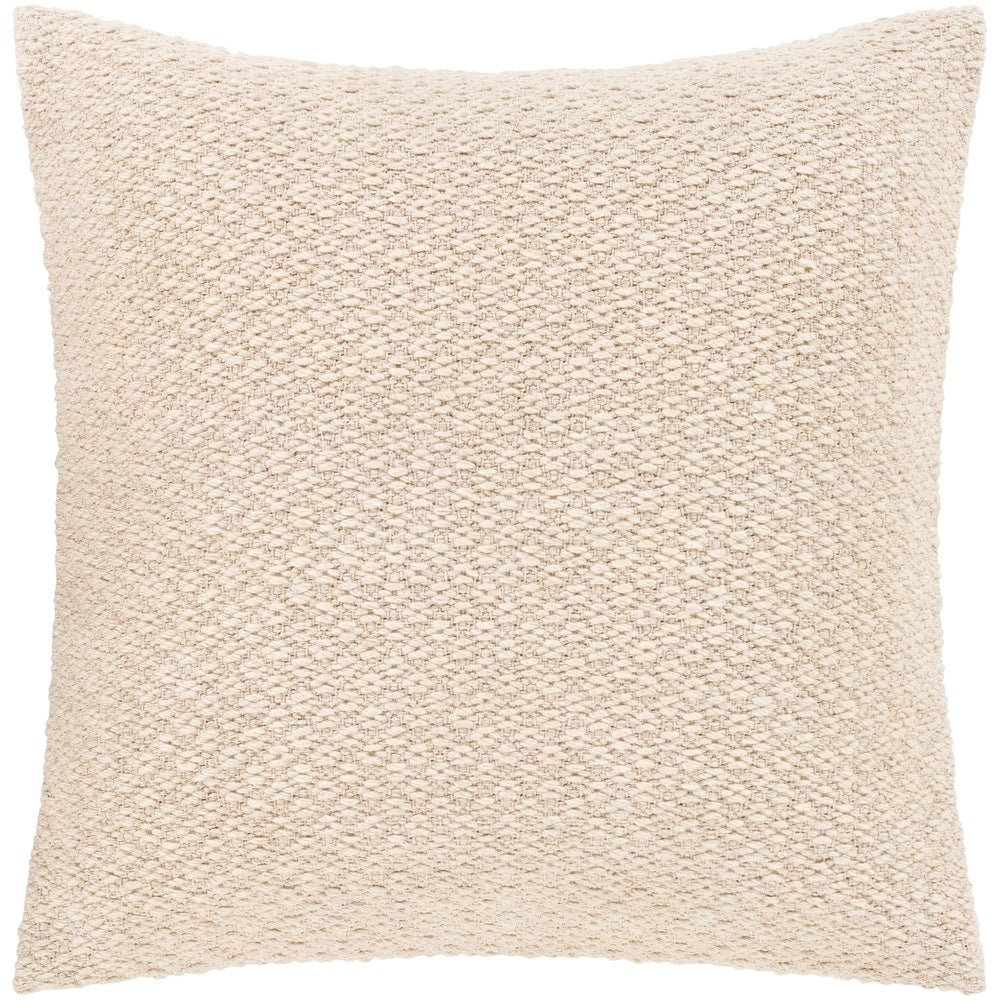 Loma Neutral Bohemian Throw Pillow Cover