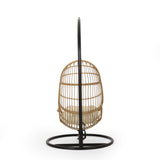 Lombard Rattan Hanging Chair by Christopher Knight Home - 400 lb limit