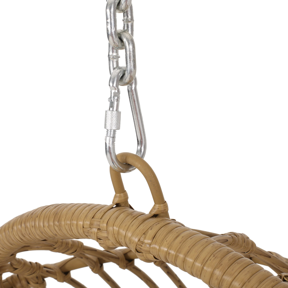 Lombard Rattan Hanging Chair by Christopher Knight Home - 400 lb limit