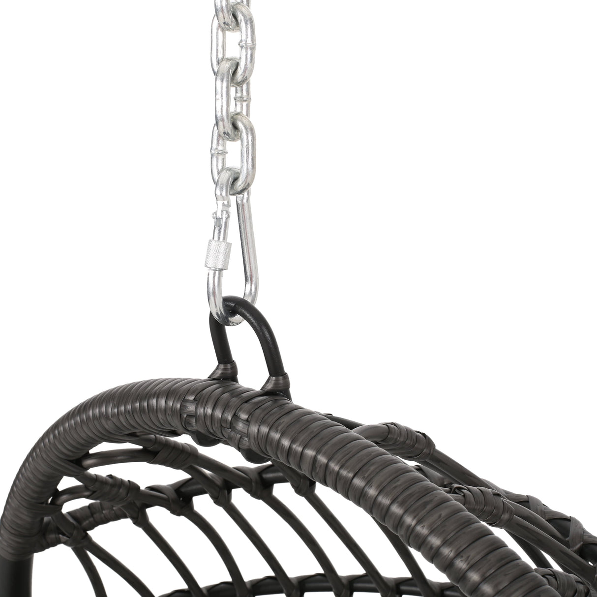 Lombard Rattan Hanging Chair by Christopher Knight Home - 400 lb limit