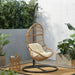 Lombard Rattan Hanging Chair by Christopher Knight Home - 400 lb limit