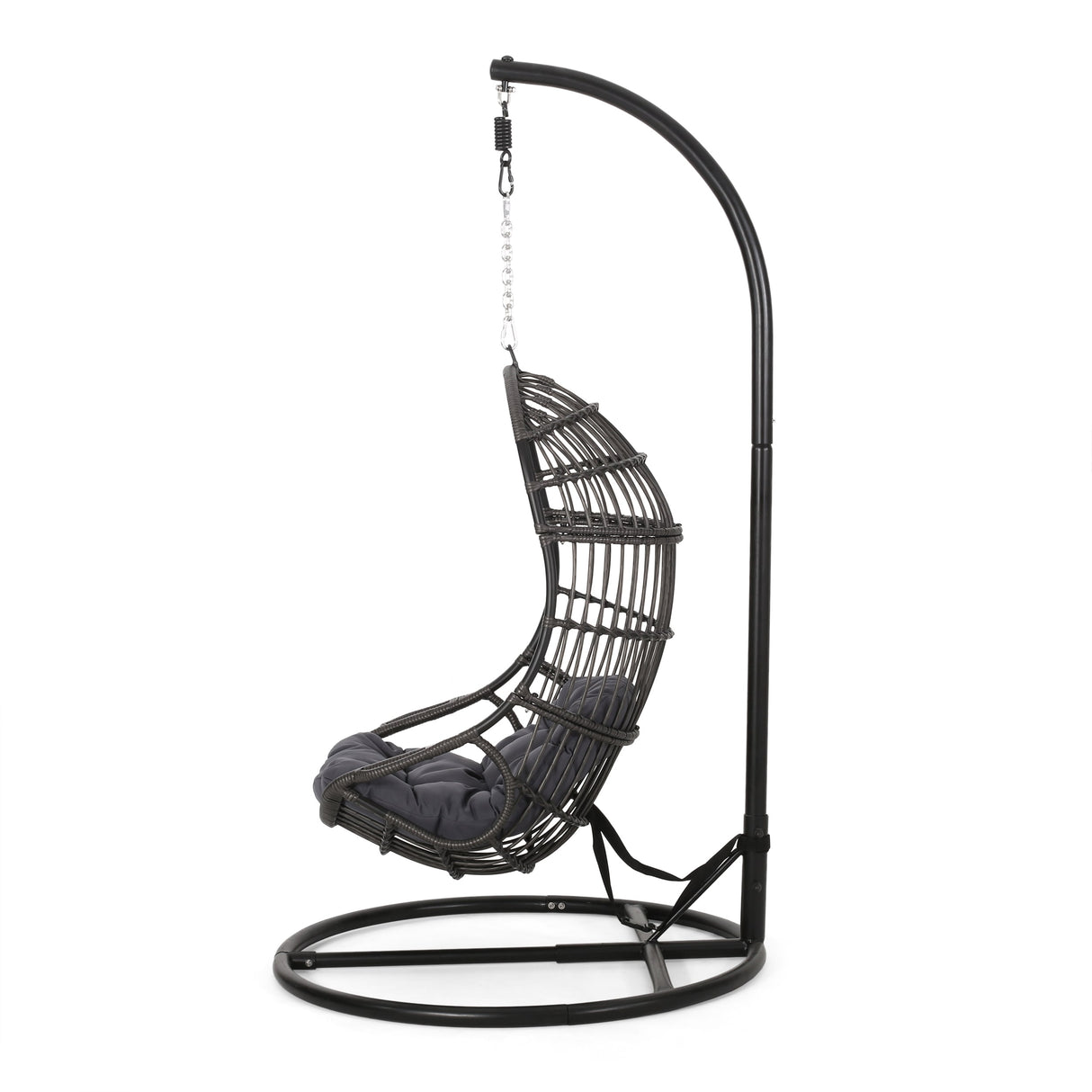 Lombard Rattan Hanging Chair by Christopher Knight Home - 400 lb limit