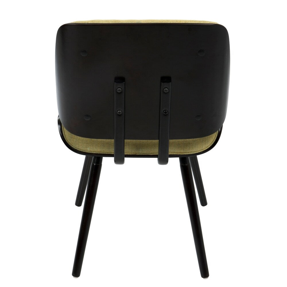 Lombardi Mid-Century Modern Upholstered Dining/Accent Chair (Set of 2)