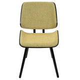 Lombardi Mid-Century Modern Upholstered Dining/Accent Chair (Set of 2)