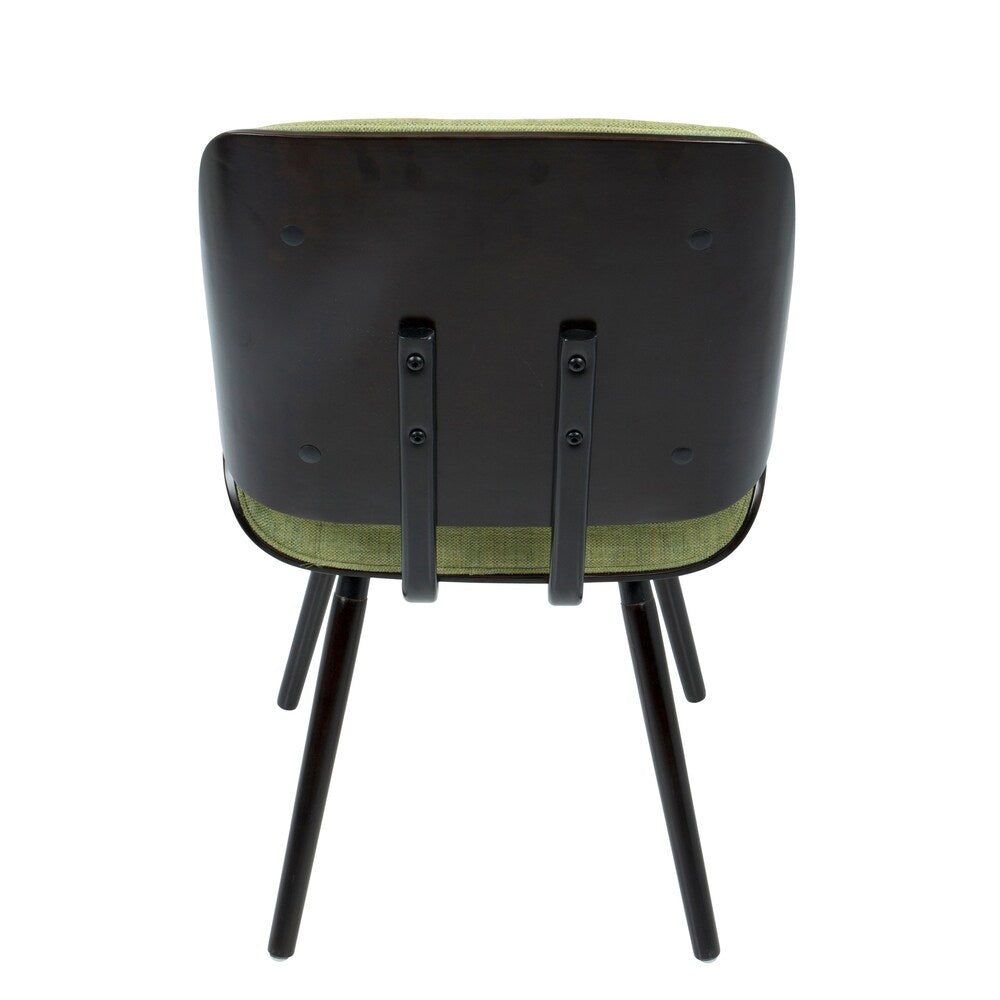 Lombardi Mid-Century Modern Upholstered Dining/Accent Chair (Set of 2)