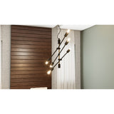 The Gray Barn Stars Hollow Tarnished Bronze 6-light Sputnik Chandelier