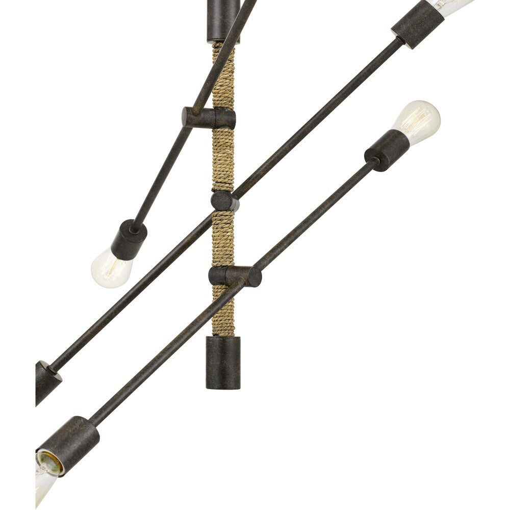 The Gray Barn Stars Hollow Tarnished Bronze 6-light Sputnik Chandelier