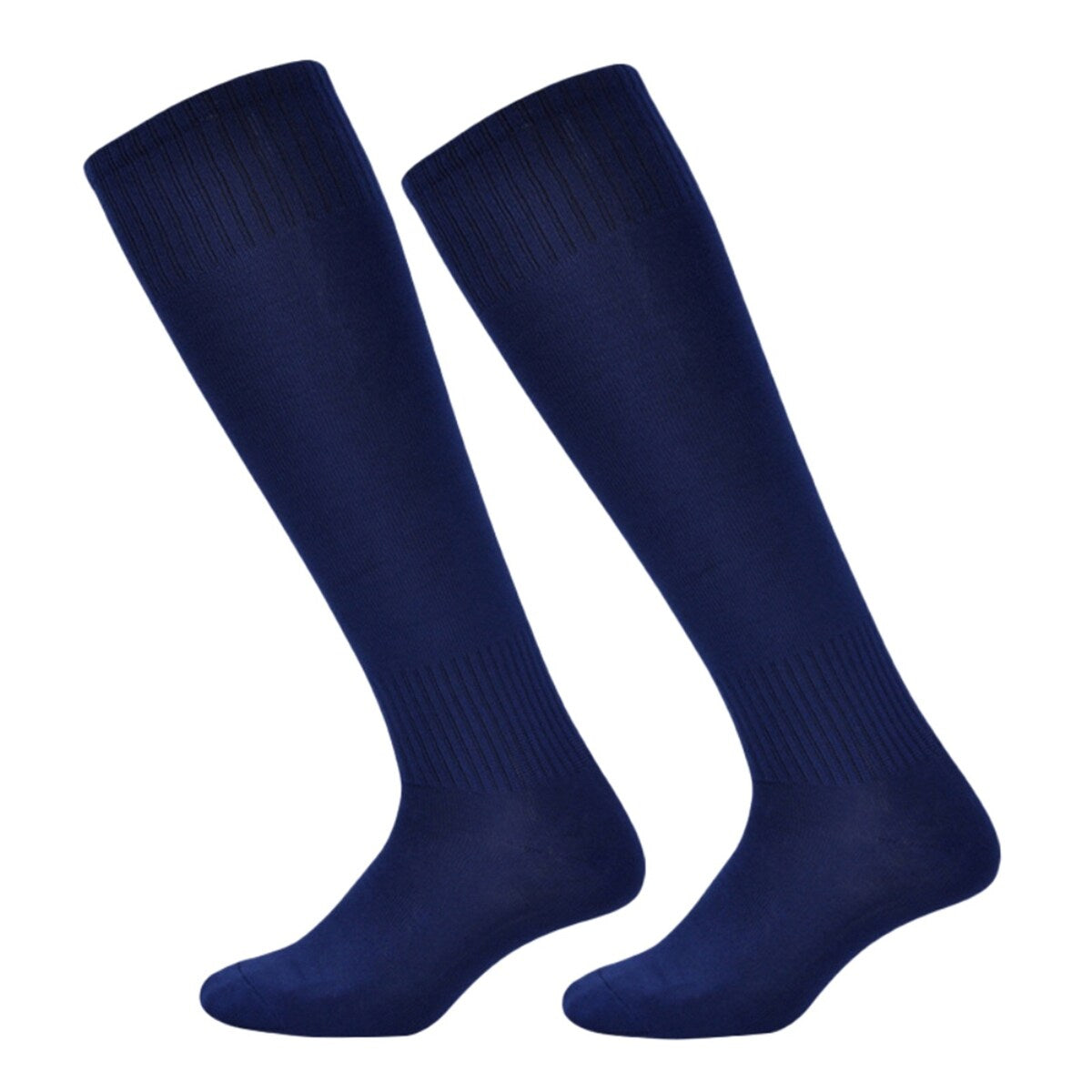 Long Tube Socks Breathable Sweat Absorption No Elastic Long Tube Socks For Playing Football