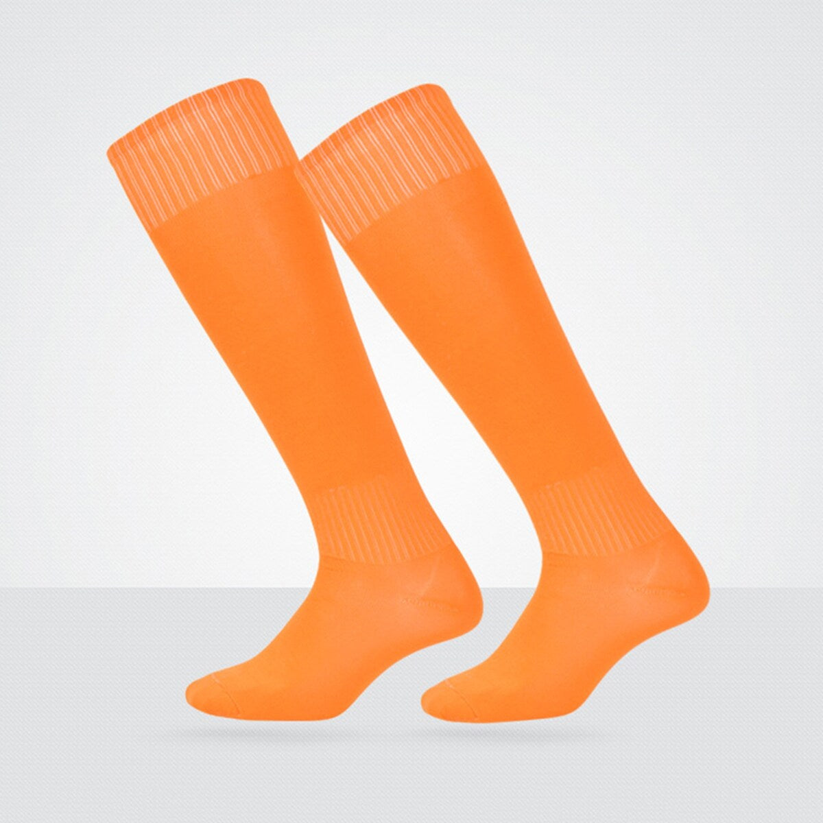 Long Tube Socks Breathable Sweat Absorption No Elastic Long Tube Socks For Playing Football