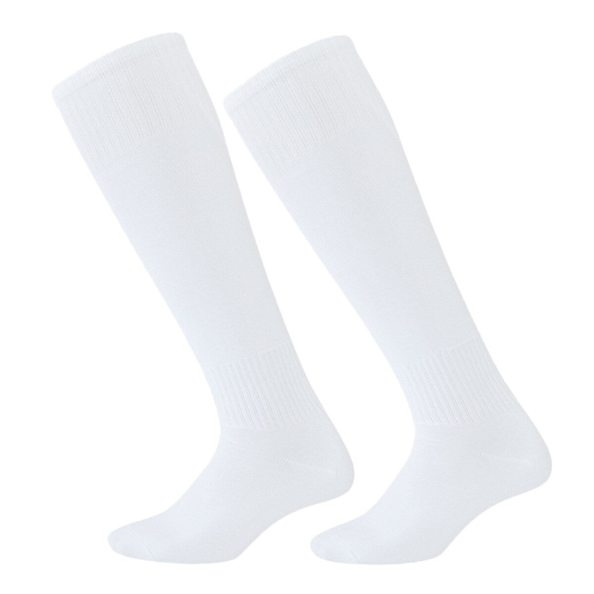 Long Tube Socks Breathable Sweat Absorption No Elastic Long Tube Socks For Playing Football