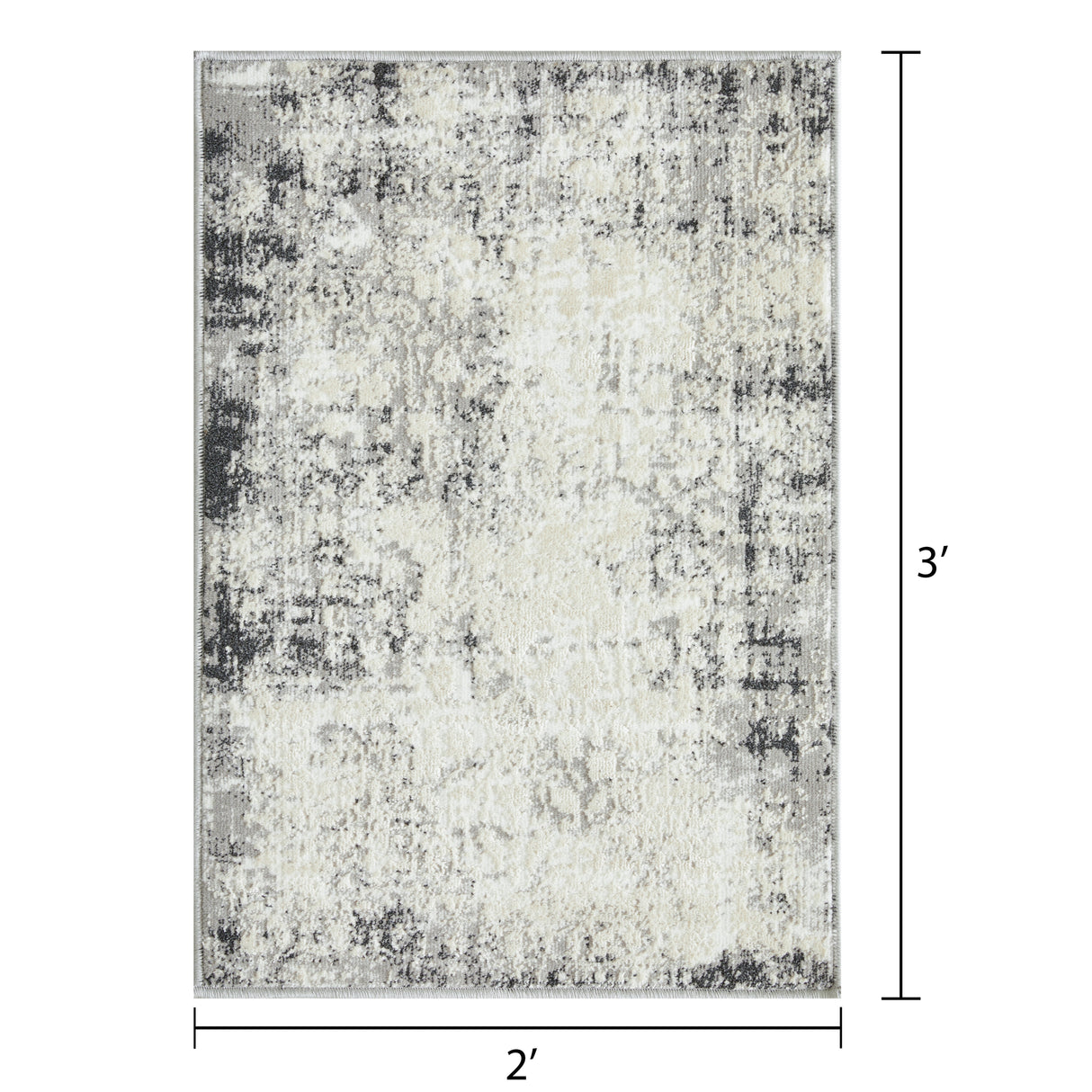 Loomaknoti Aysal Athna Gray Area Rug