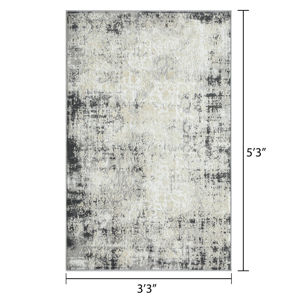 Loomaknoti Aysal Athna Gray Area Rug