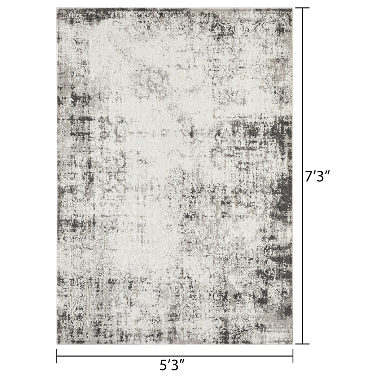Loomaknoti Aysal Athna Gray Area Rug