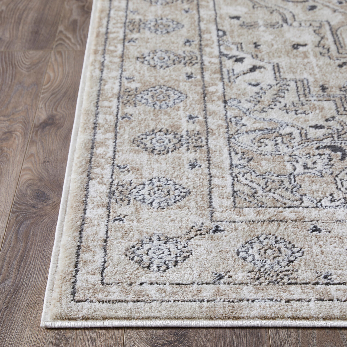 Loomaknoti Kehleigh Avalie Cream Area Rug