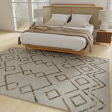 Loomaknoti Taytum Rocey White Area Rug