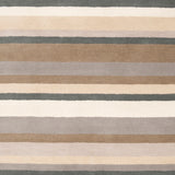 Loomed Green Madison Square Wool Area Rug - 8' x 10' - 8' x 10'