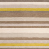 Loomed Olive Madison Square Wool Area Rug - 8' x 10'