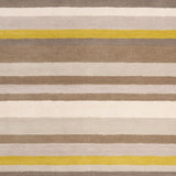 Loomed Olive Madison Square Wool Area Rug - 8' x 10'