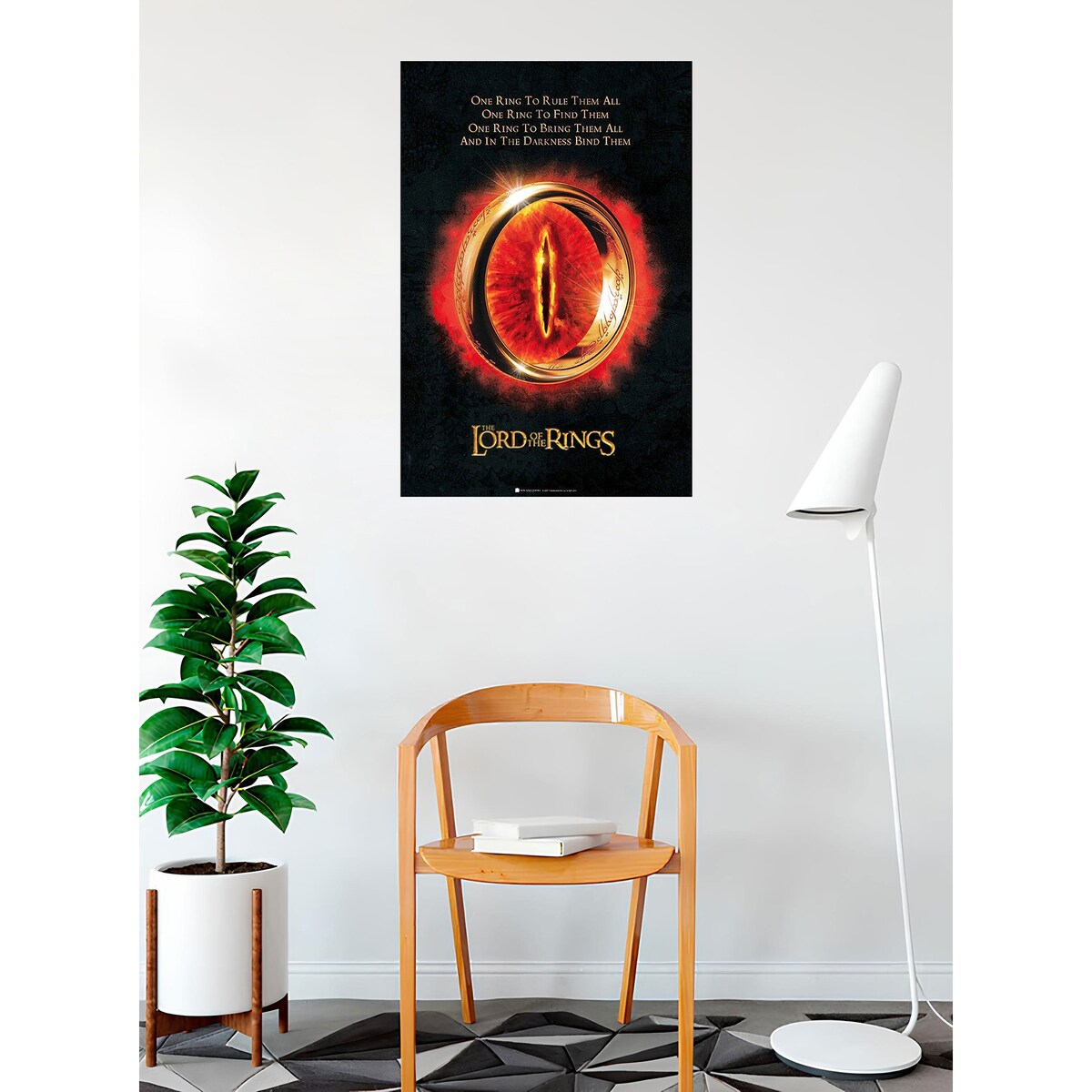 Lord of the Rings - The One Ring Art Poster - 24 x 36 Inch