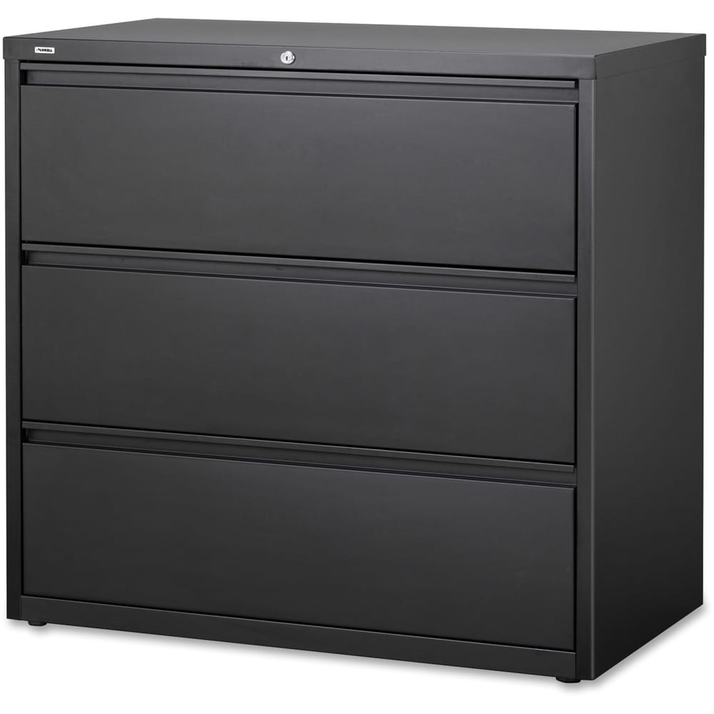 Lorell Hanging File Drawer Charcoal Lateral Files