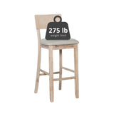 Loren Gray Wash Bar Stool