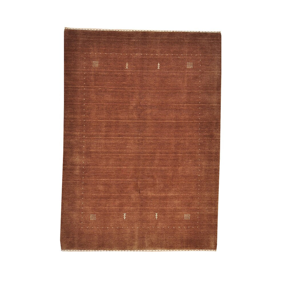 Lori Buft Modern Gabbeh Hand-knotted Wool Area Rug (5'8 x 7'10)