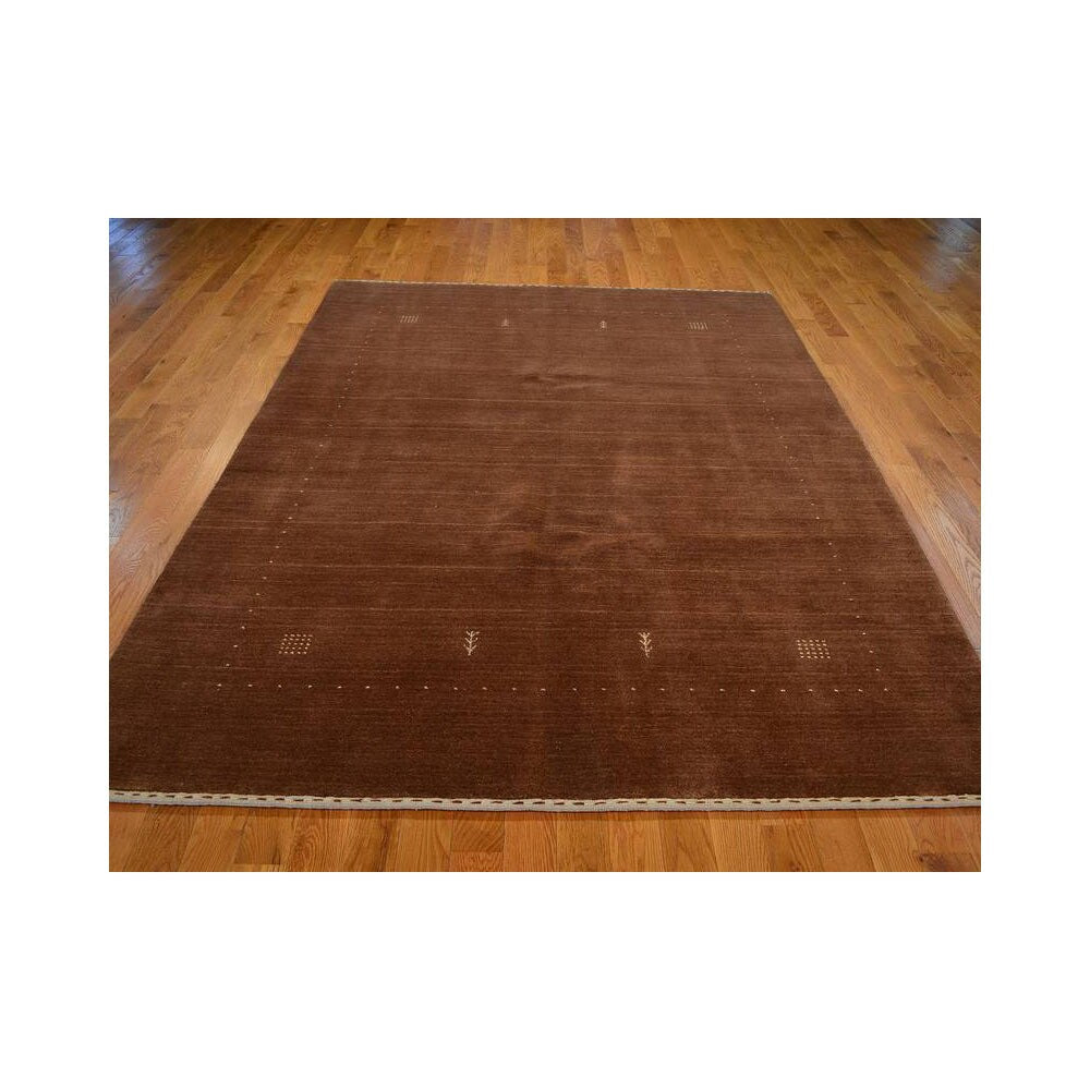 Lori Buft Modern Gabbeh Hand-knotted Wool Area Rug (5'8 x 7'10)