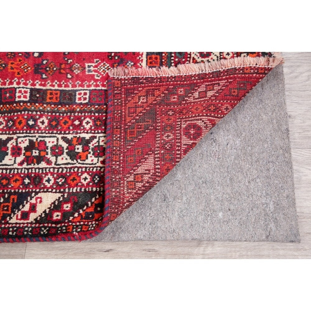 Lori Oriental Tribal Vinatge Hand Knotted Wool Persian Area Rug - 9'9" x 6'11"