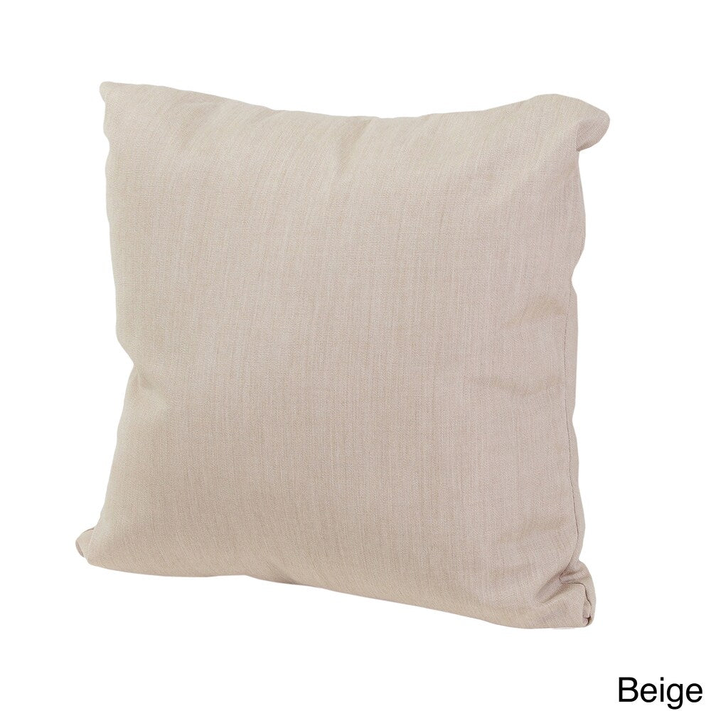 Lorie Canvas Sunbrella Throw Pillow by Christopher Knight Home