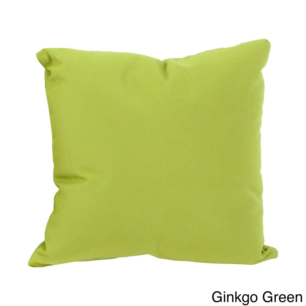 Lorie Canvas Sunbrella Throw Pillow by Christopher Knight Home