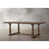 Lorraine Dining Table with Trestle Base