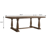 Lorraine Dining Table with Trestle Base