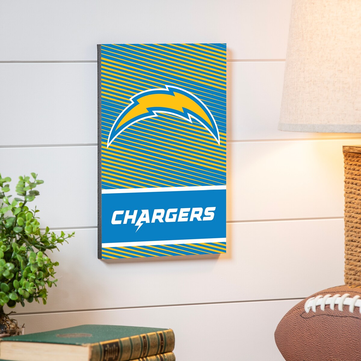 Los Angeles Chargers Foam Core Wall Decor