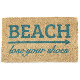 Entryways 'Lose Your Shoes' Handwoven Coconut Fiber Doormat