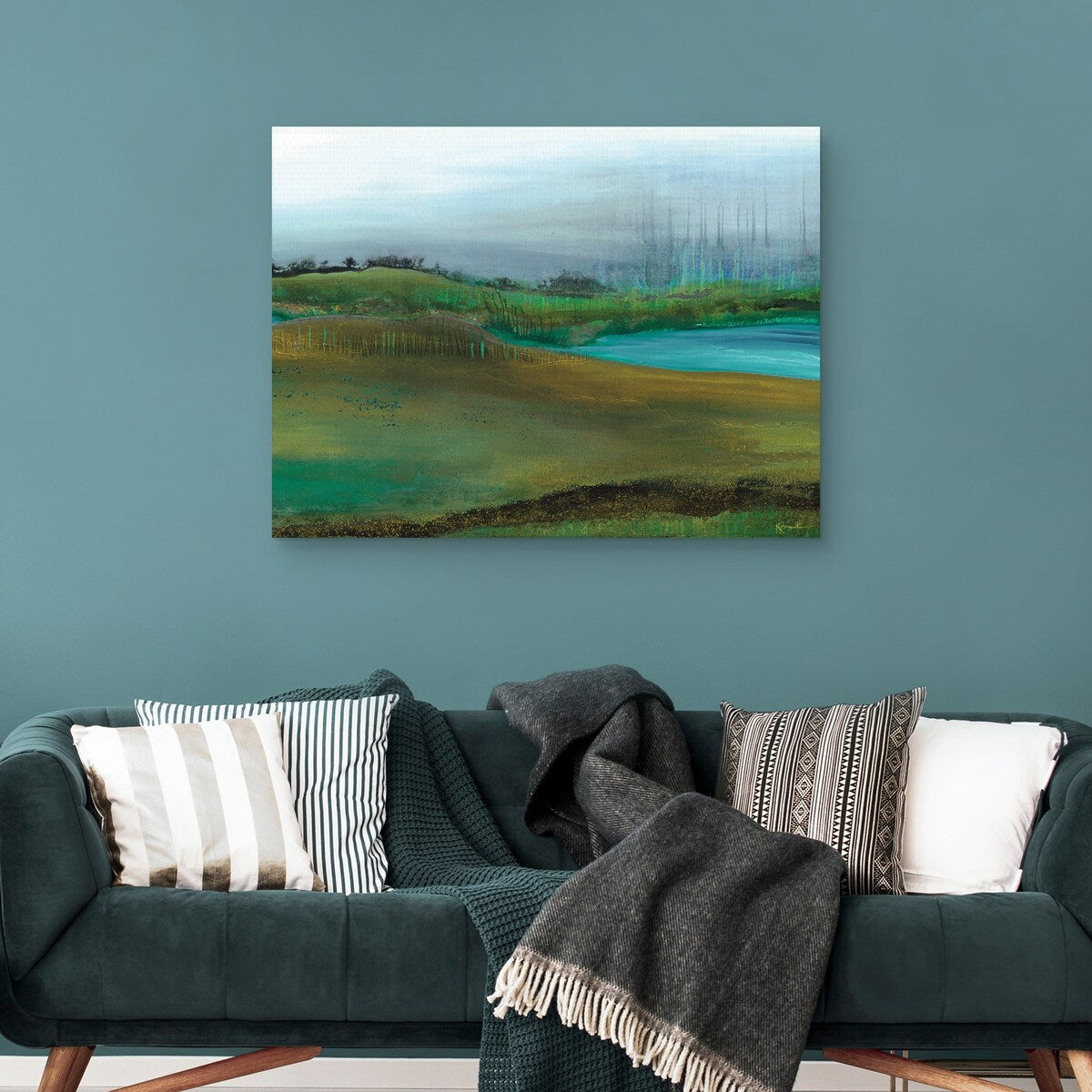 Lost in Thought by Ruth Fromstein Canvas Art Print