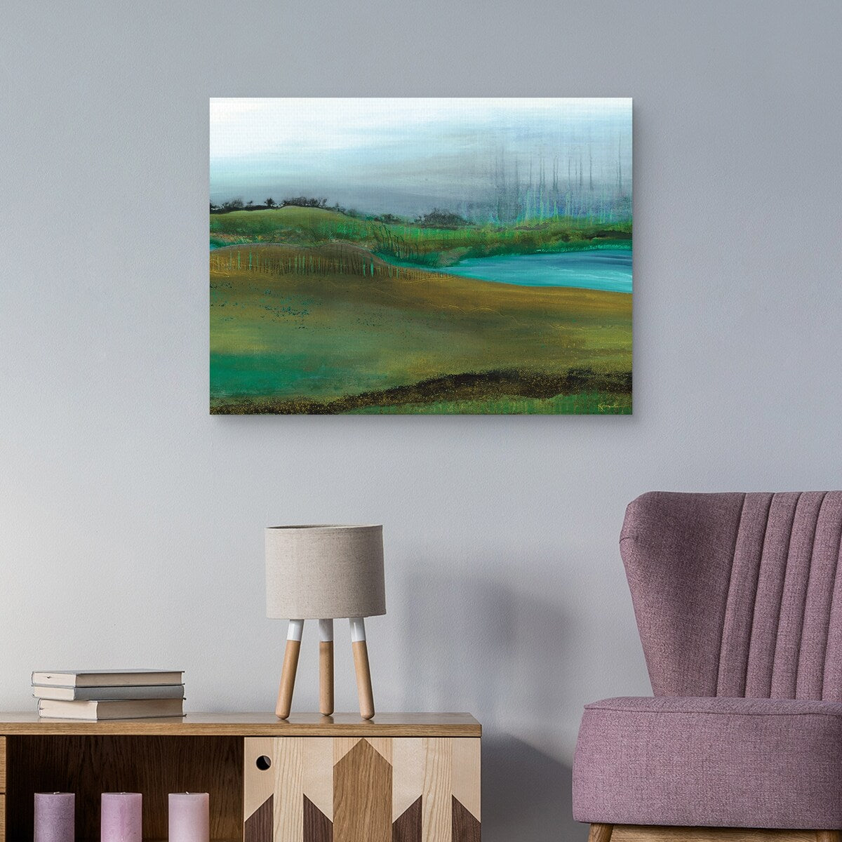 Lost in Thought by Ruth Fromstein Canvas Art Print