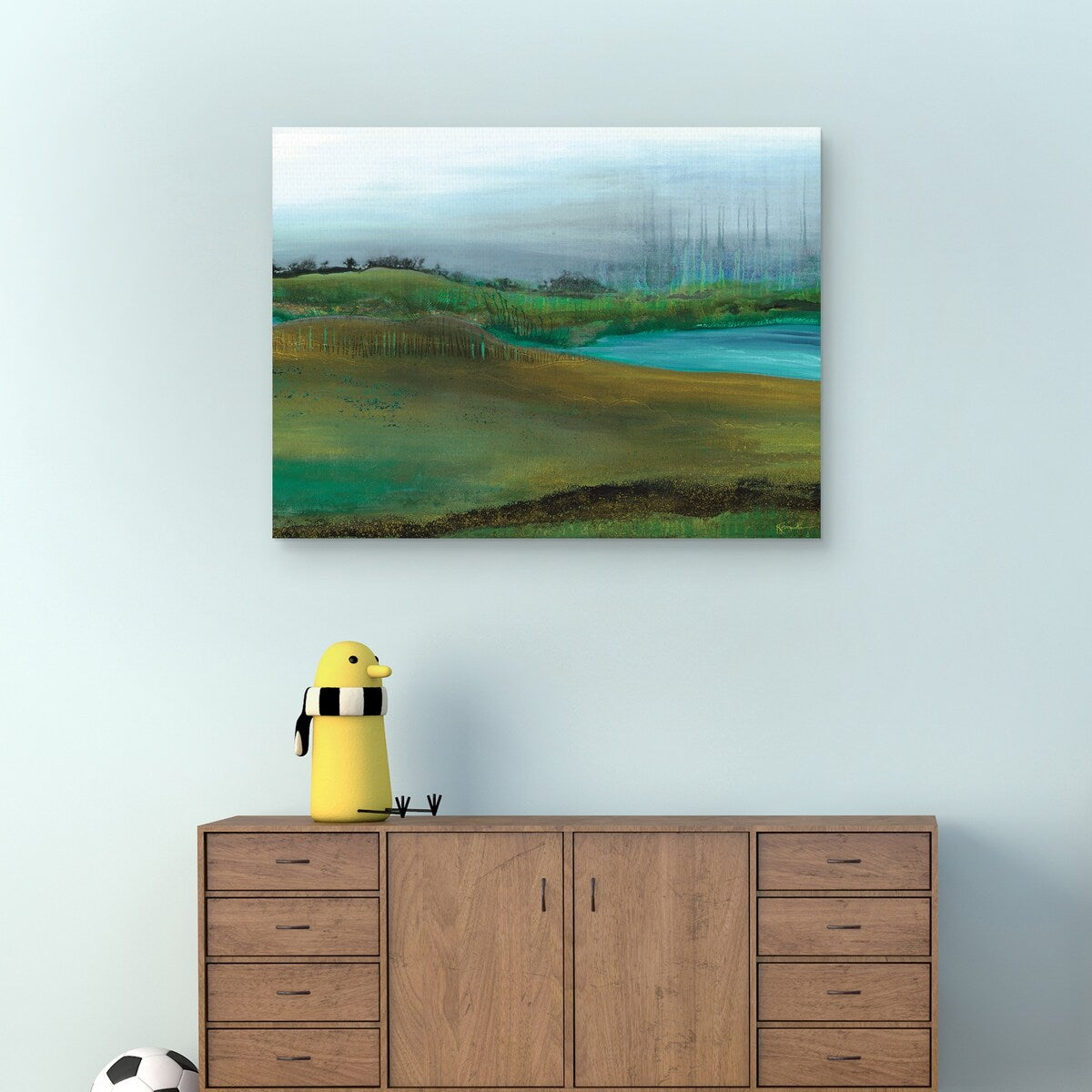 Lost in Thought by Ruth Fromstein Canvas Art Print